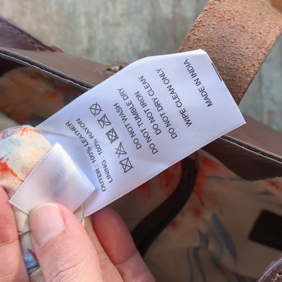 NWT Ariat Purse Claire Western Fringe Concealed Carry Brown Leather A770… - Picture 4 of 16